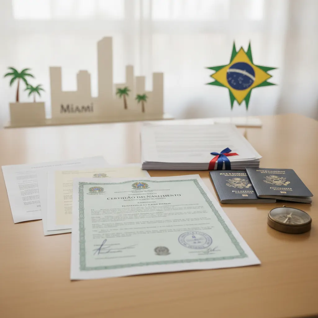 Certidão de Nascimento Brasileira Apostilada para Usar nos EUA