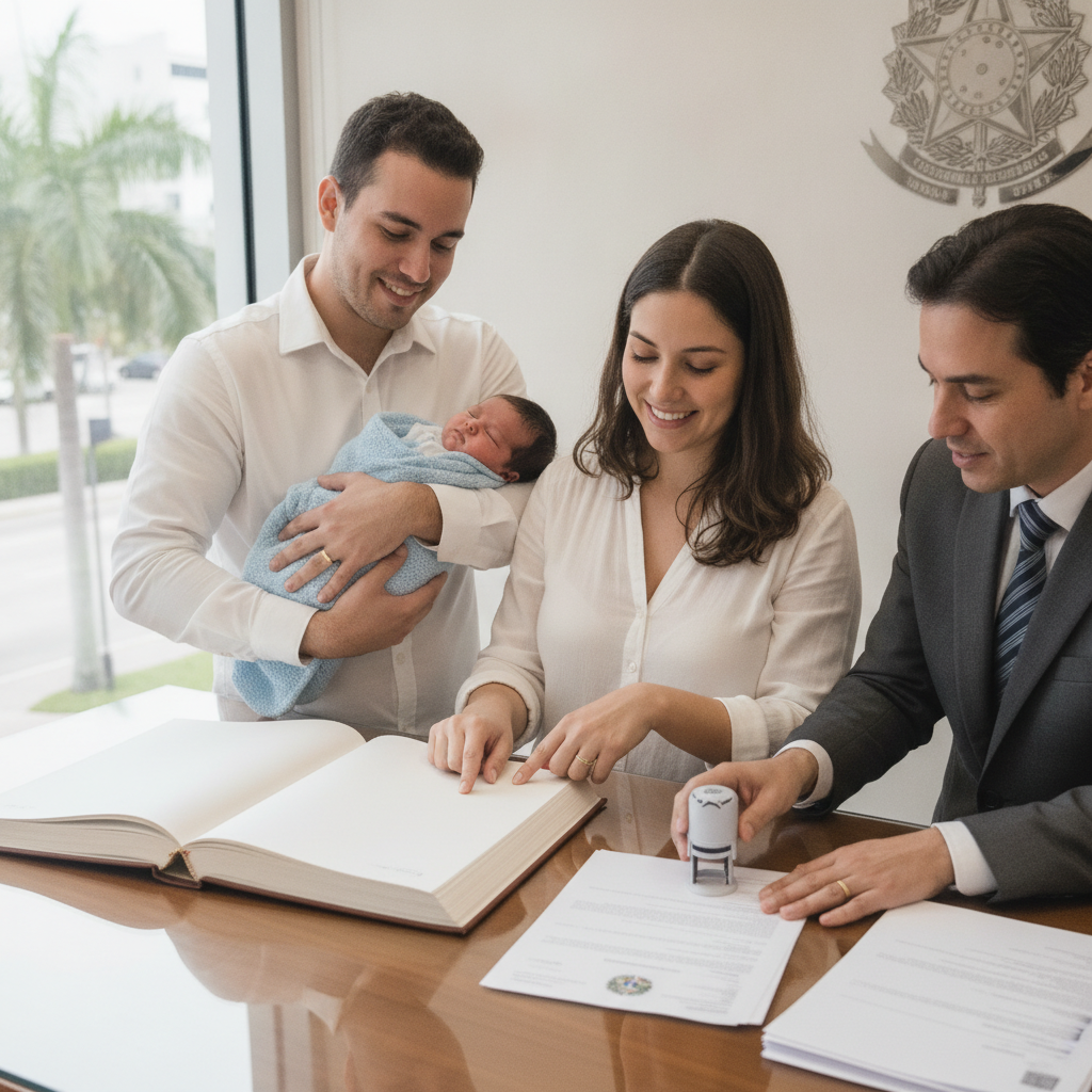 Certidão de Nascimento Brasileira para Filho Nascido nos EUA