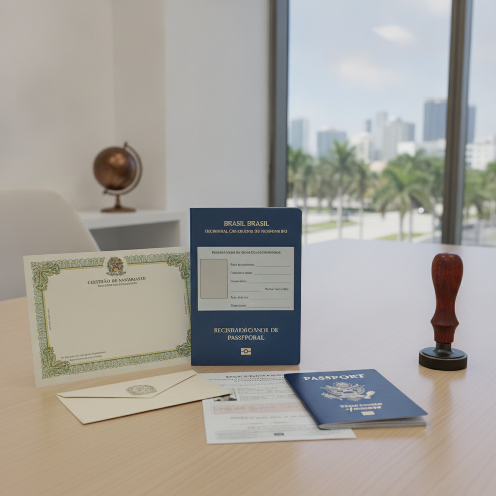 Certidão de Nascimento Brasileira para Filho Nascido nos EUA