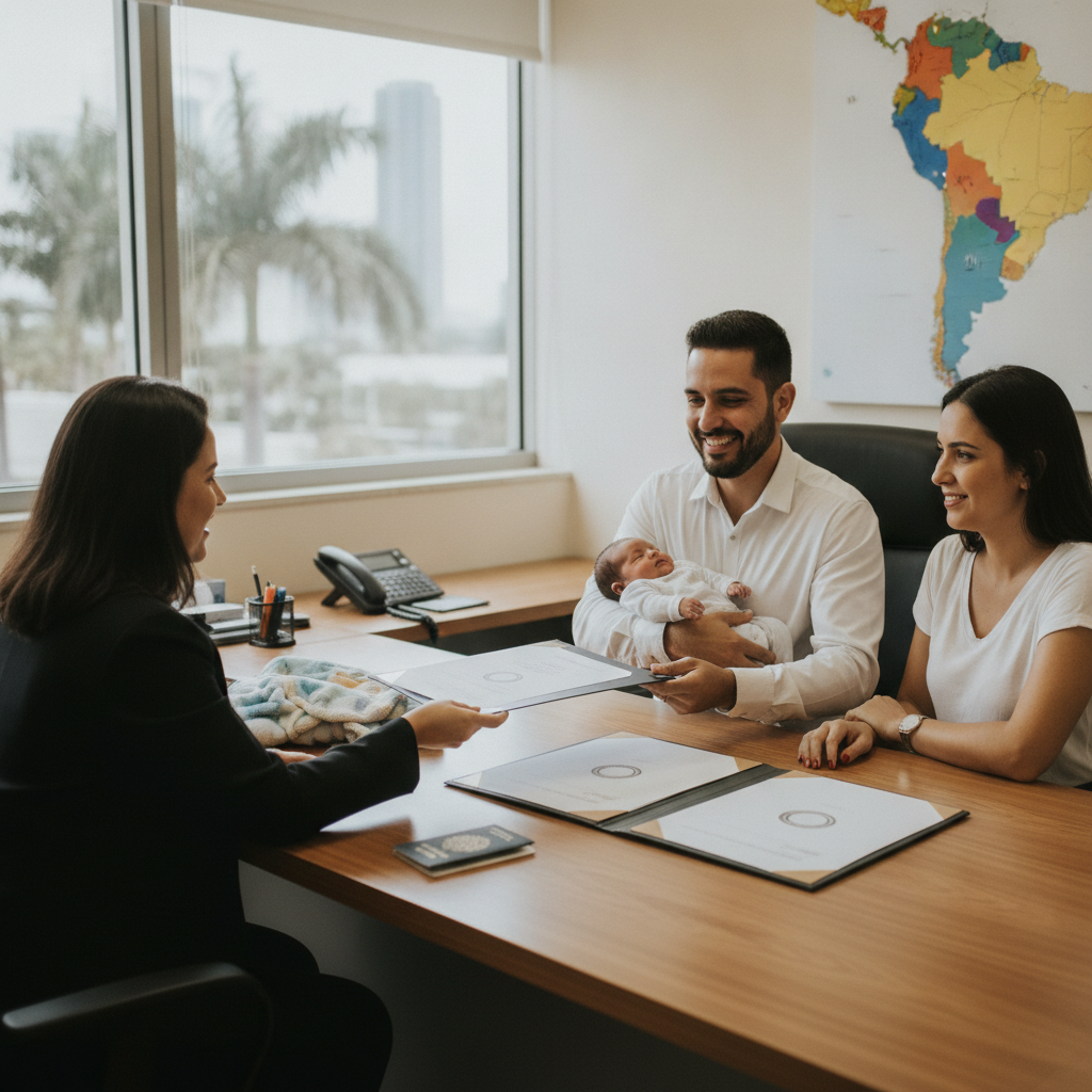 Certidão de Nascimento Brasileira pelo Consulado em Miami