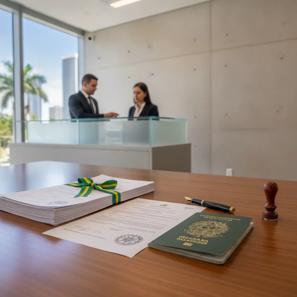 Certidão de Nascimento pelo Consulado Brasileiro em Miami