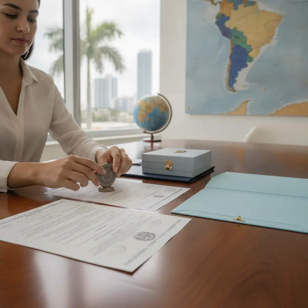 Como Apostilar Documento Brasileiro Morando nos EUA | Miami