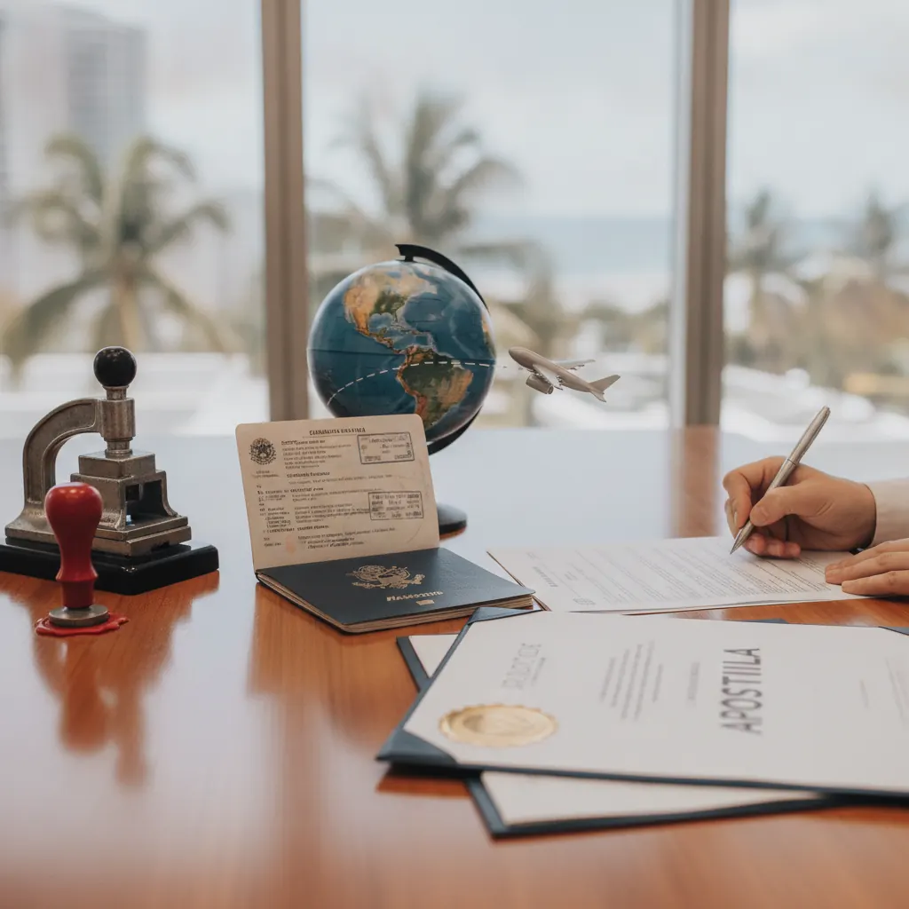 Como Apostilar Documento Brasileiro Morando nos EUA | Miami
