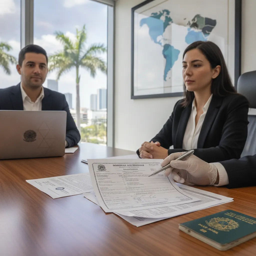 Como Corrigir Erro em Certidão de Nascimento Brasileira nos EUA