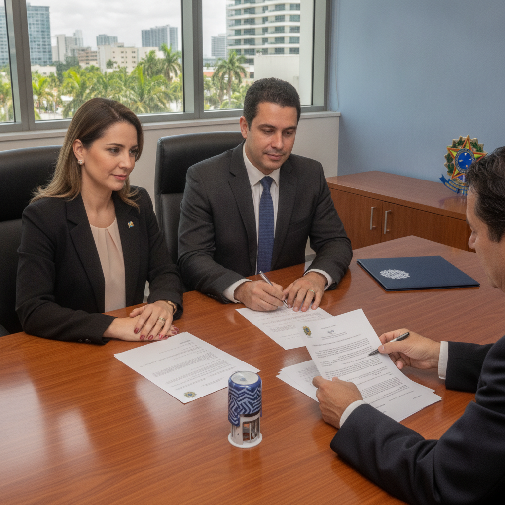 Como Reconhecer Firma de Documento Brasileiro em Miami