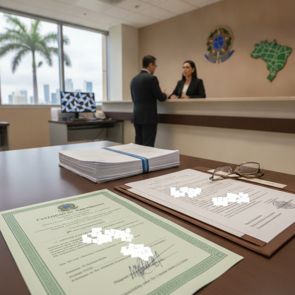 Como Traduzir Certidão de Nascimento Brasileira para Inglês em Miami