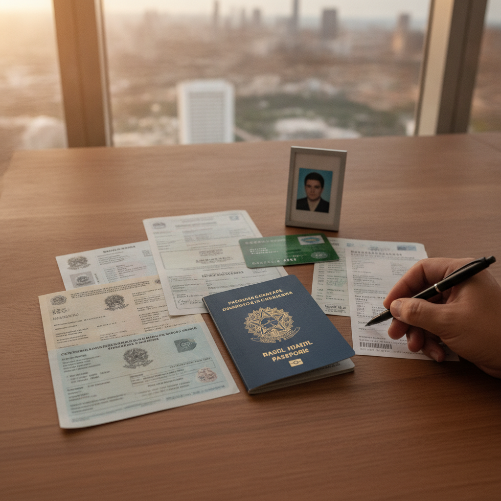 Documentos para Passaporte Brasileiro pela 1ª Vez nos EUA