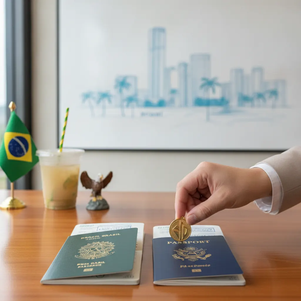 Passaporte Brasileiro com Dupla Cidadania em Miami