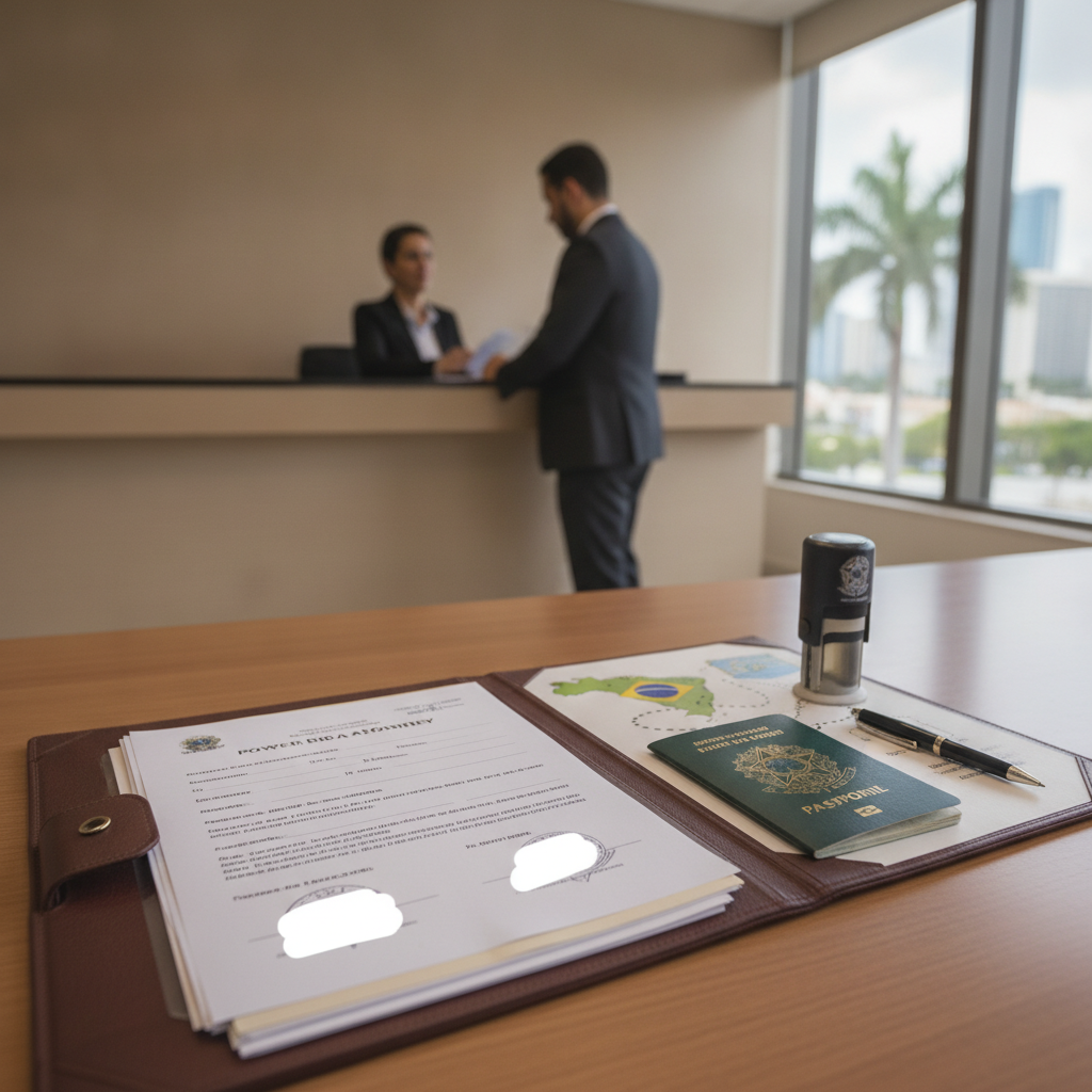 Procuração para Vender Imóvel no Brasil Morando nos EUA | Miami