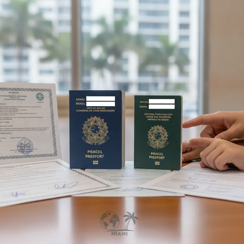 Validade do Passaporte Brasileiro para Adulto e Criança em Miami